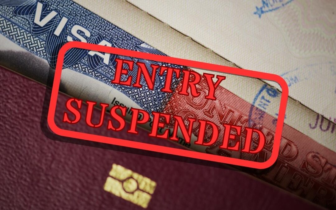 US Travel Ban Entry Suspended
